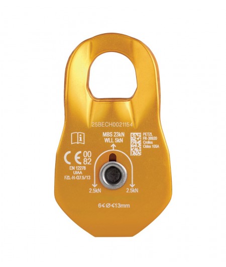 PETZL POLEA ULTRACOMPACTA FIXE